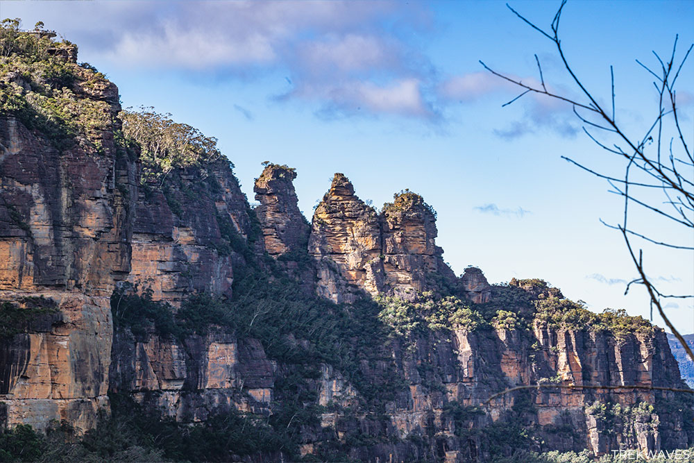 Three Sisters Blue Mountains from Katoomba Falls Round Walk