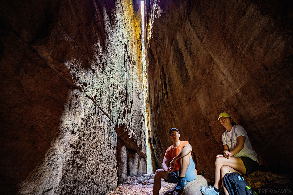 exploring ultimate slot canyon trail