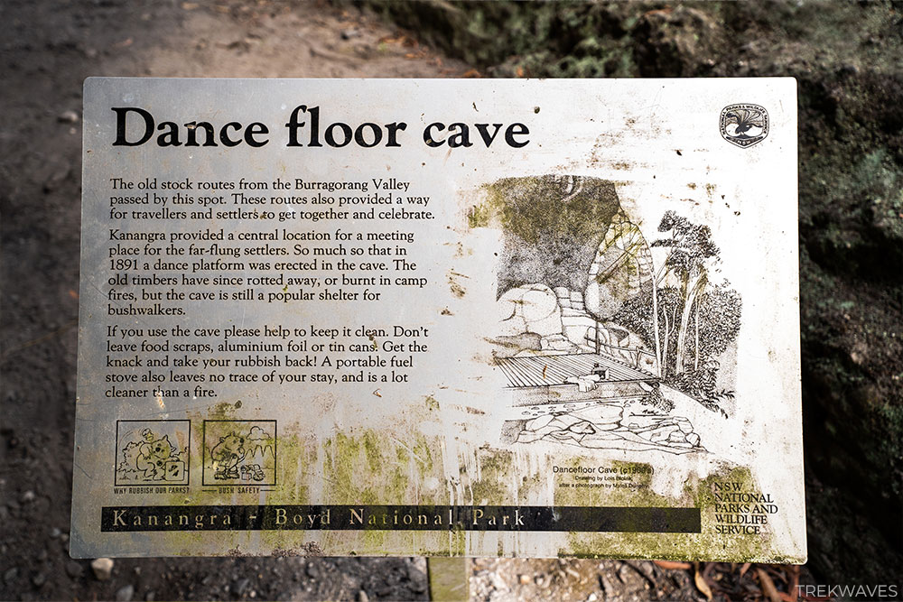 history of dance floor cave