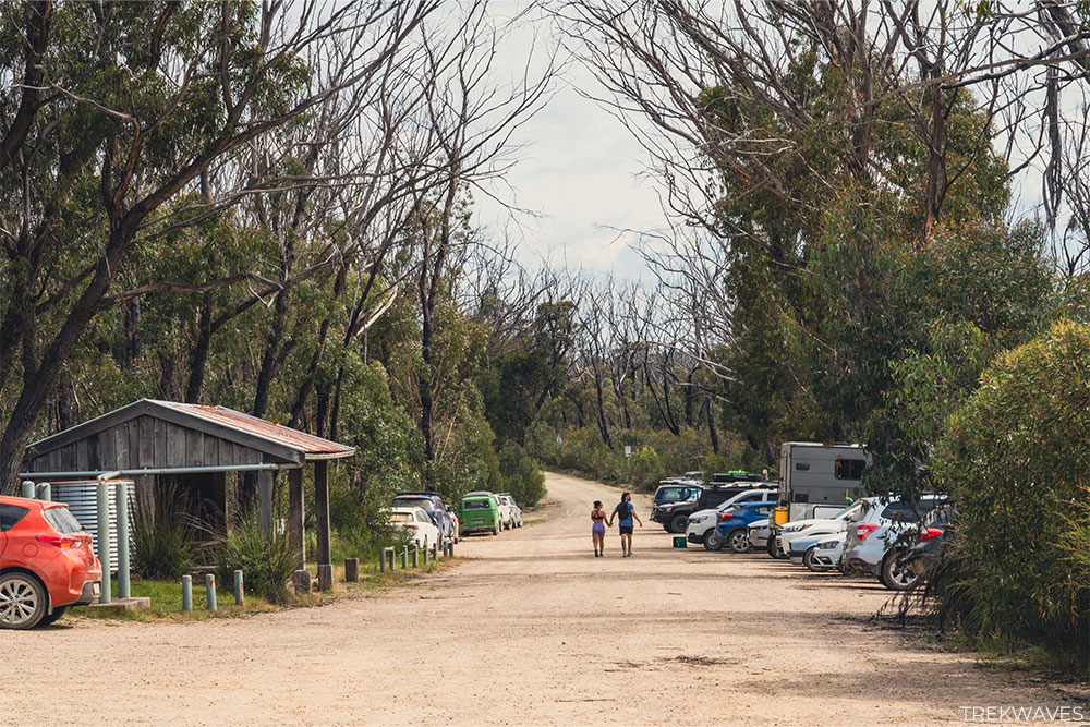 kanangra walls parking area