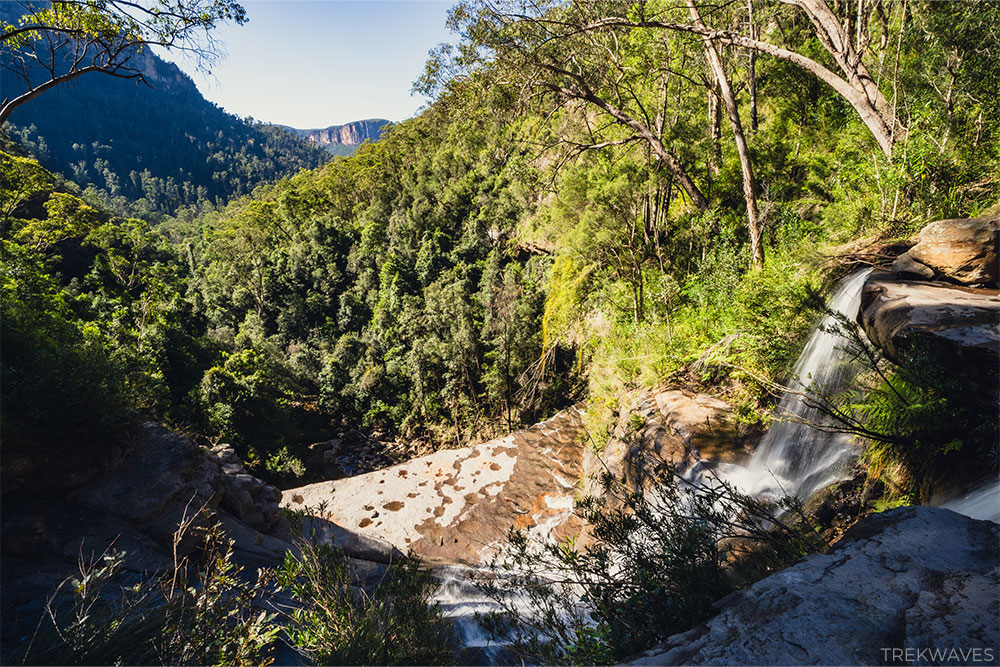 top of victoria falls blue mountains