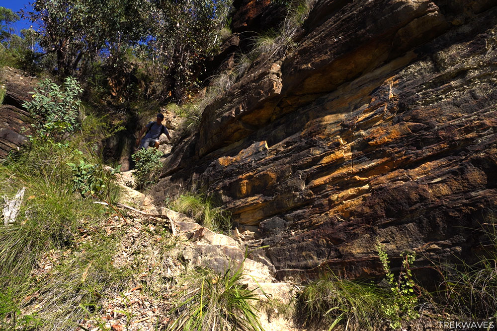 victoria falls track steep section 1