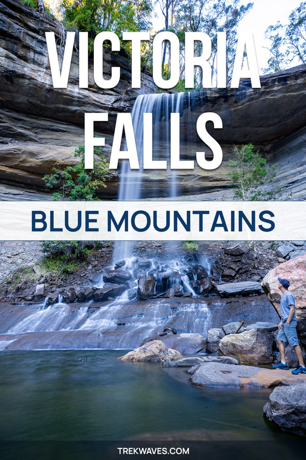 victoria falls trail blue mountains hiking