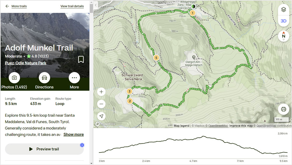 adolf munkel trail dolomites