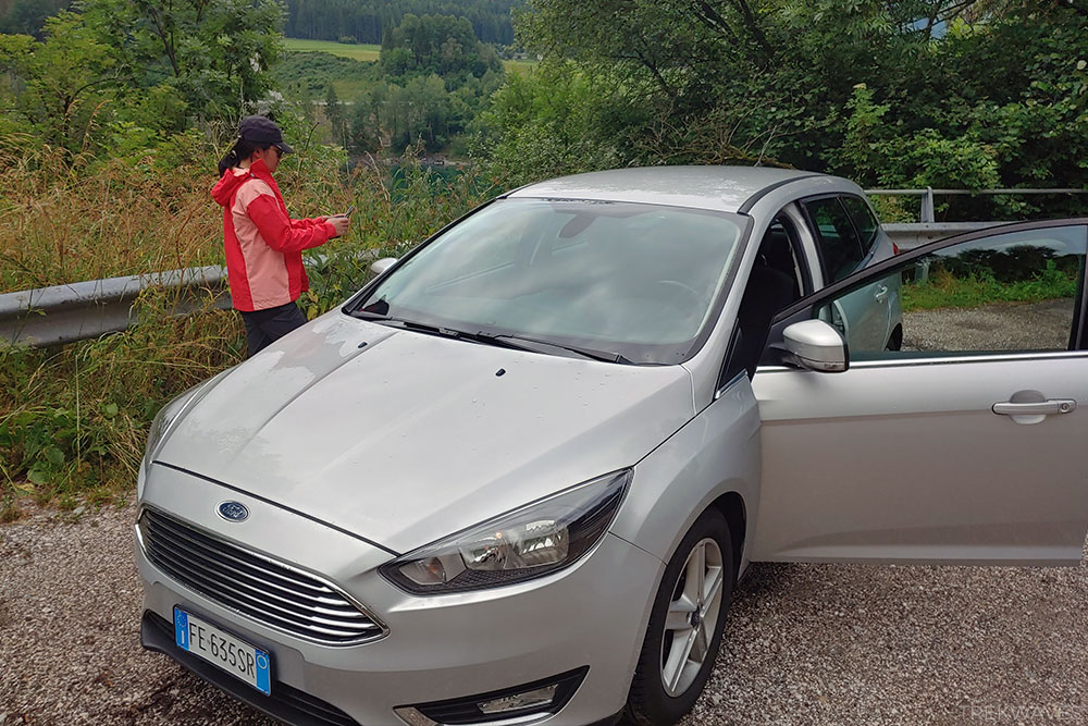 car rental dolomites