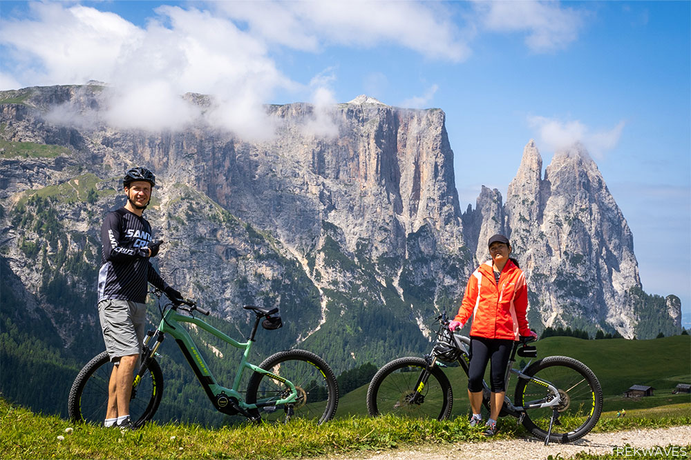 schlern at seiser alm dolomites