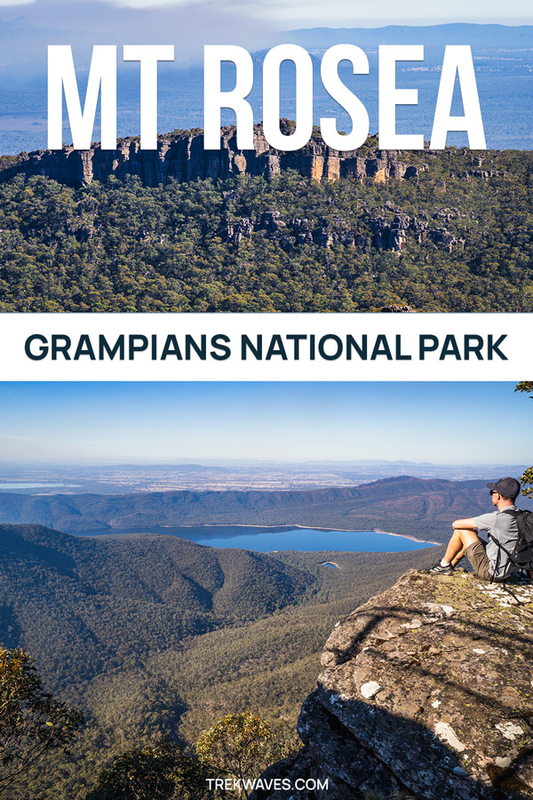 mount rosea trail hike grampians national park