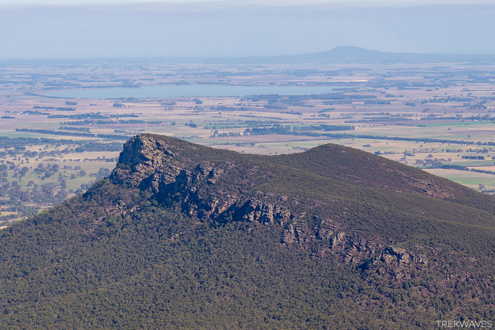 mount sturgeon view from mt abrupt grampians