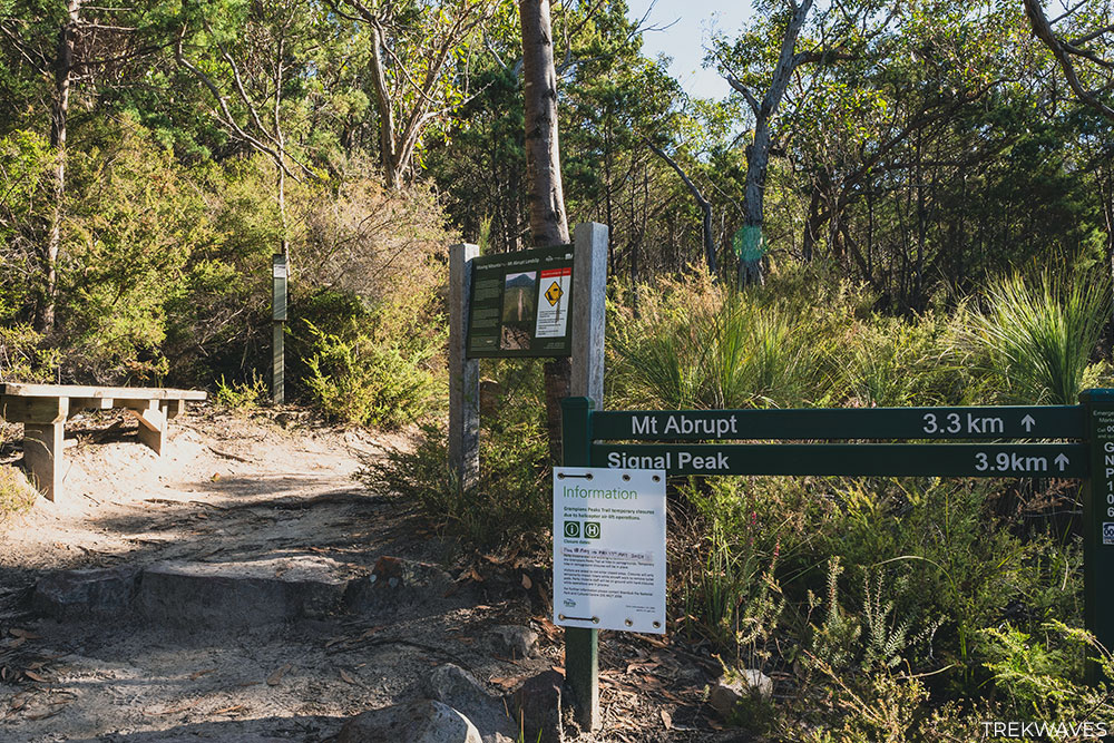 mt abrupt and signal trail start