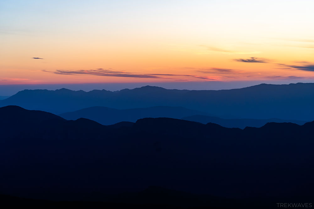 mt william at sunset grampians national park