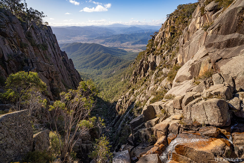 crystal brook falls lookout mount buffalo