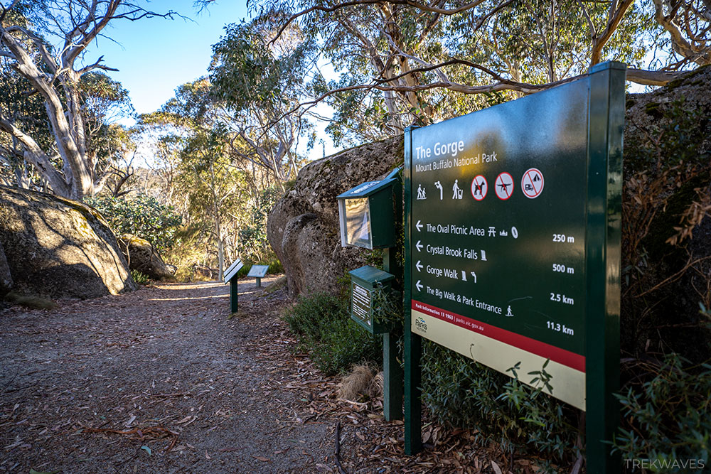 gorge heritage walk mt buffalo national park