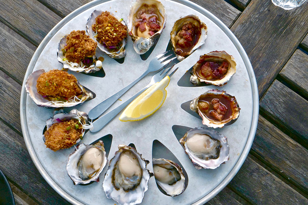 get shucked oysters bruny island tasmania