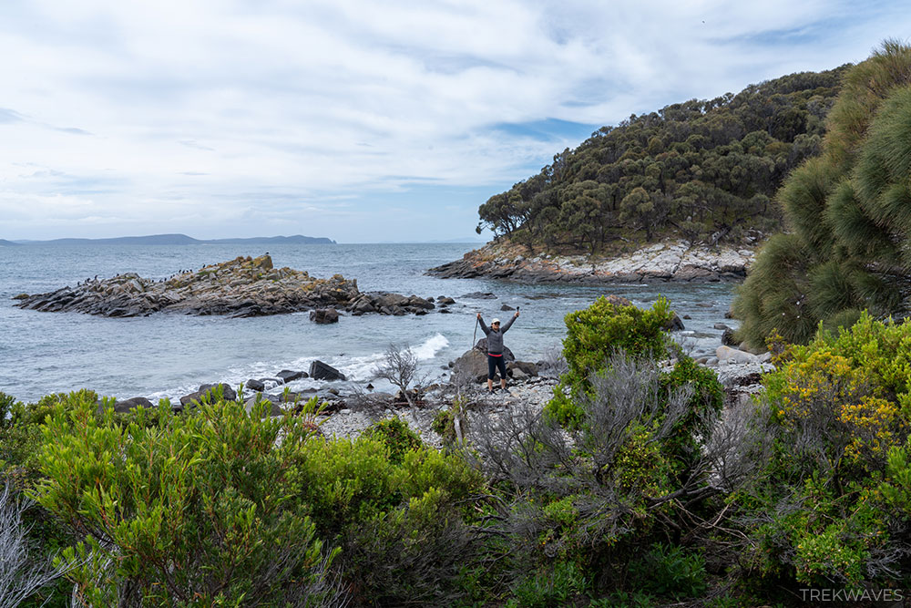 grass point fluted cape walk bruny island tasmania