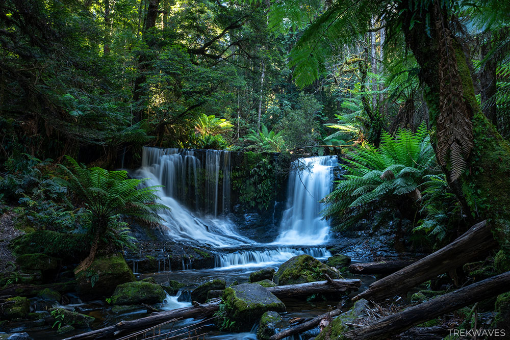 horseshoe falls mt field national park tasmania