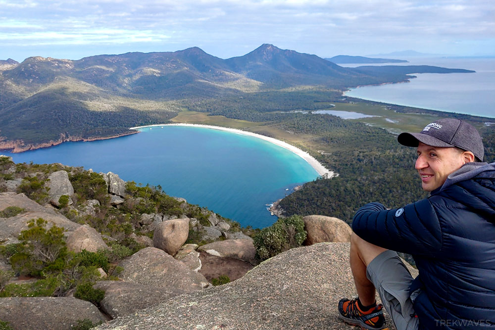 mt amos summit hike freycinet tasmania