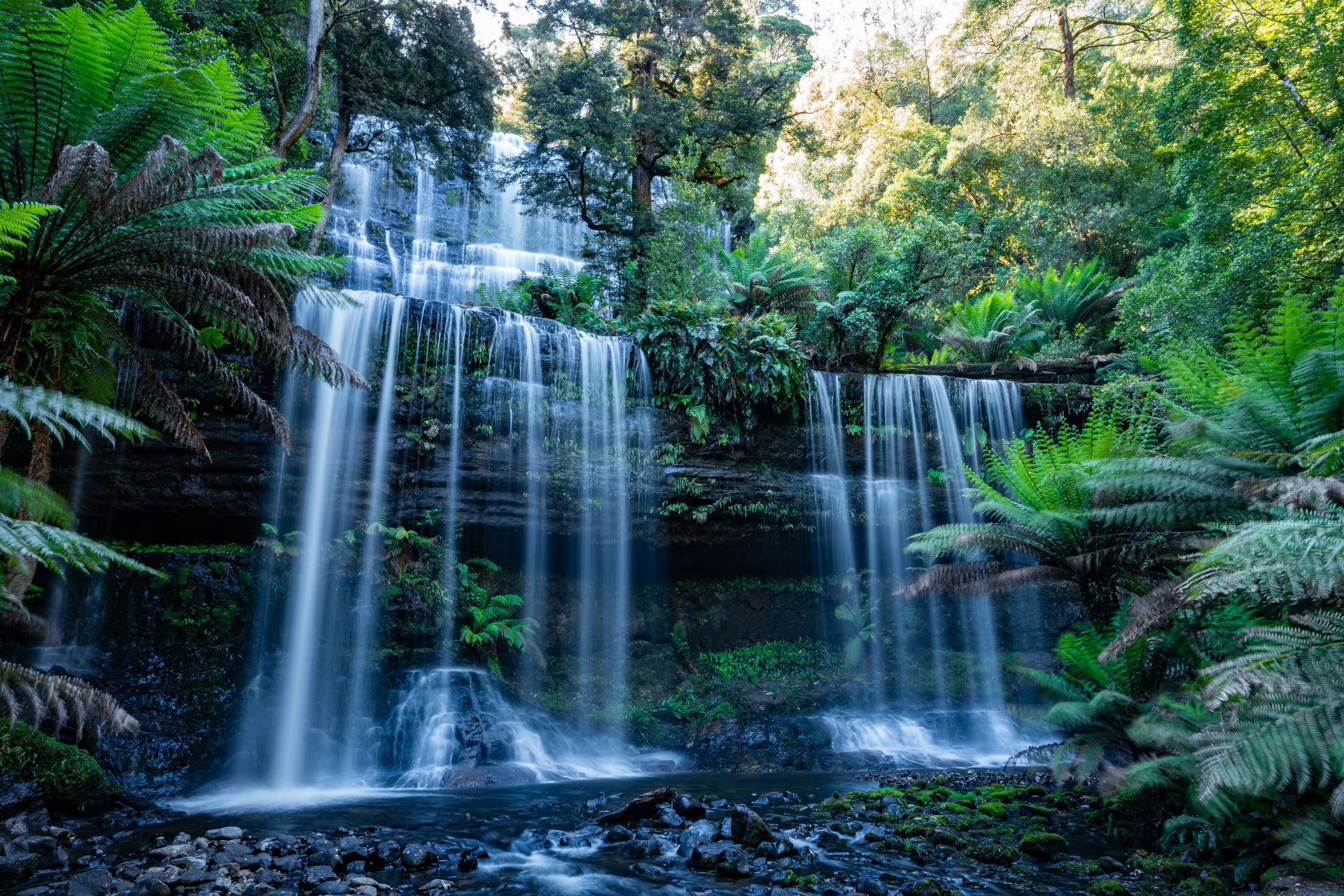 Russell Falls Walk Mt Field National Park Tasmania