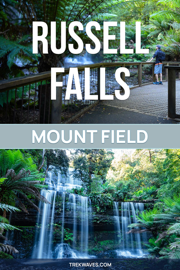 russell falls walk guide mt field national park tasmania