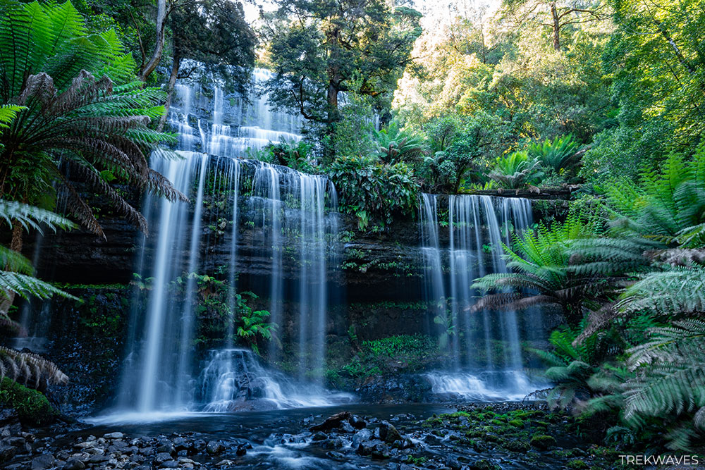 russell falls mt field national park tasmania