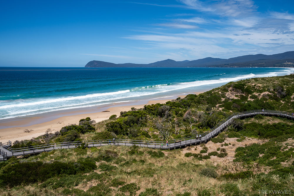 the neck truganini lookout walk bruny island tasmania