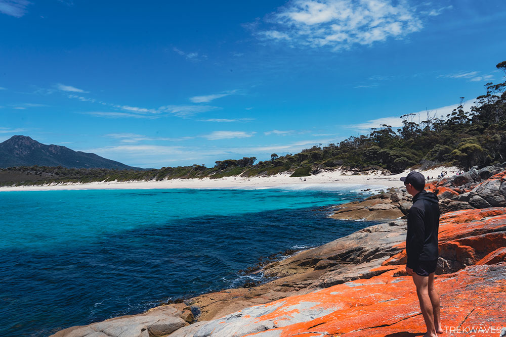 wineglass bay beach tasmania freycinet national park