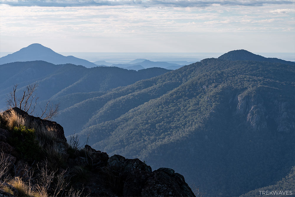 mount kaputar summit lookout view