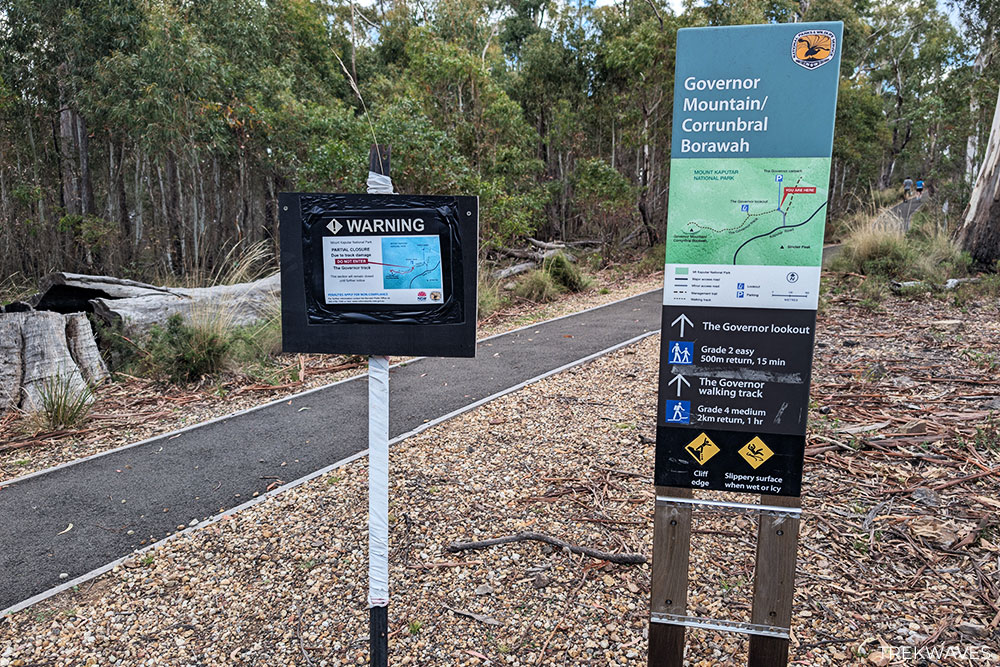 the governor lookout walk mt kaputar national park