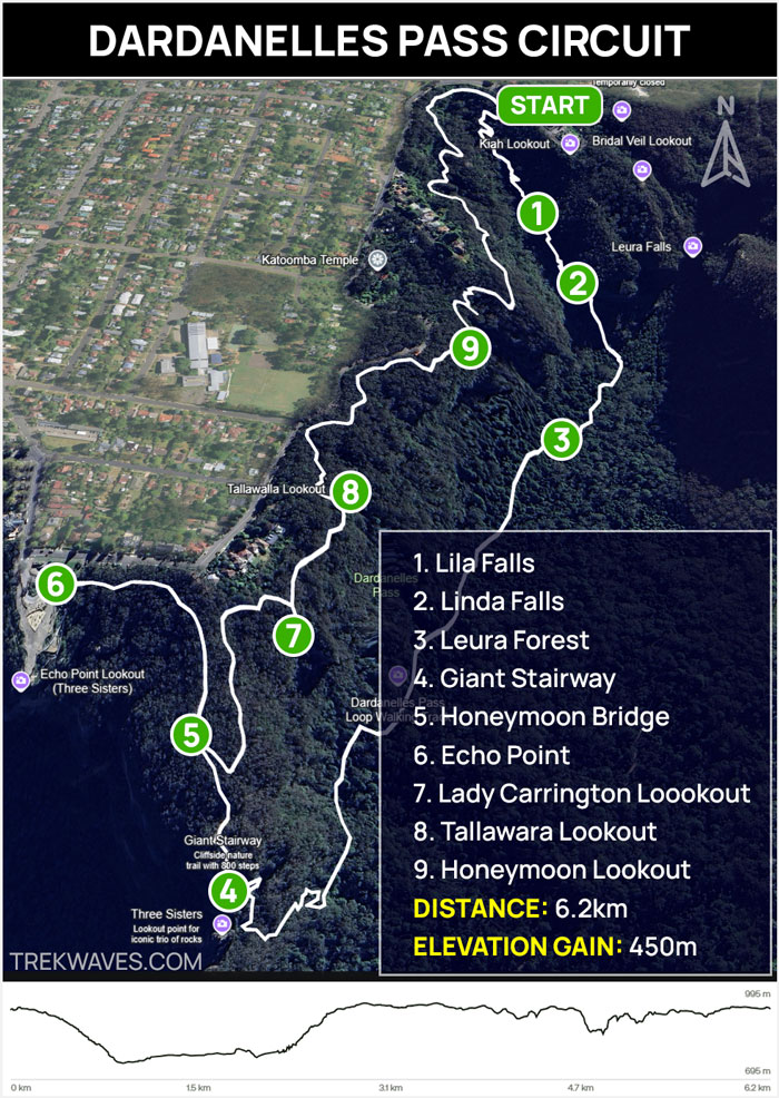 dardanelles pass blue mountains trail map