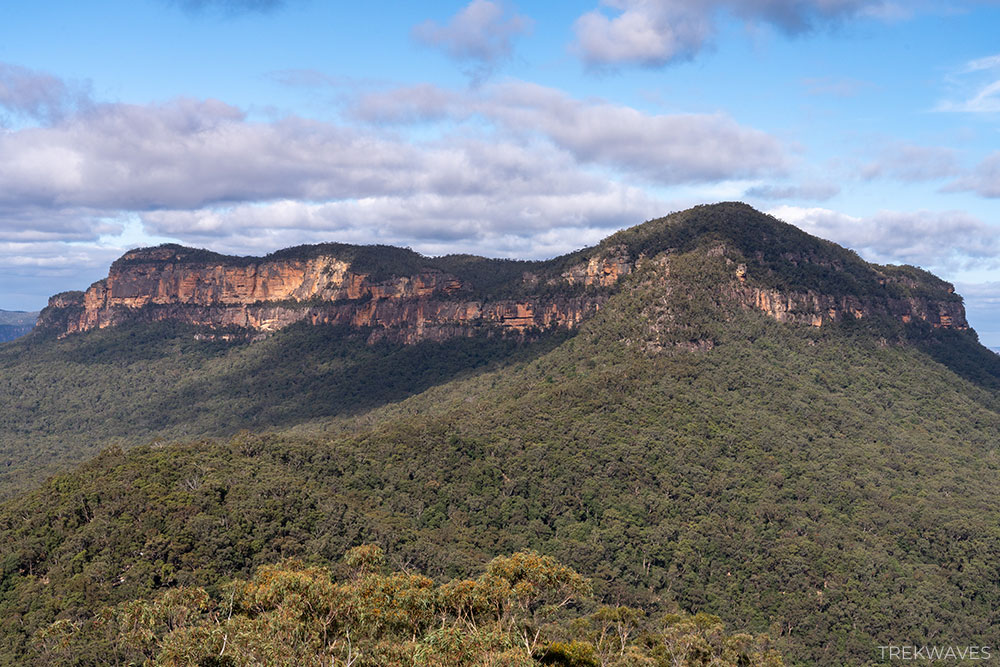 mt solitary view from ruined castle