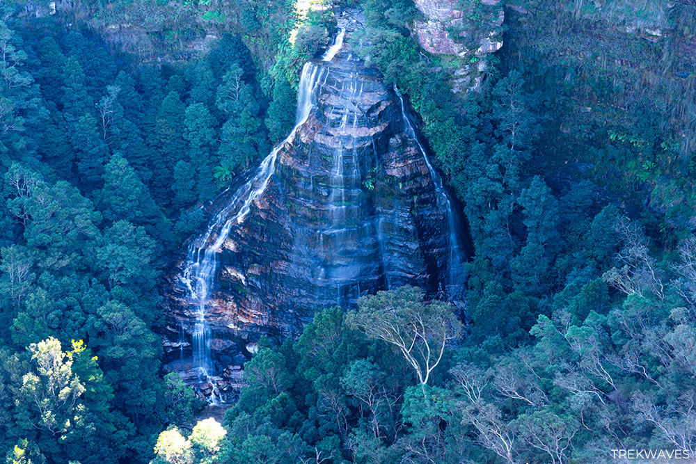 bridal veil view lookout blue mountains