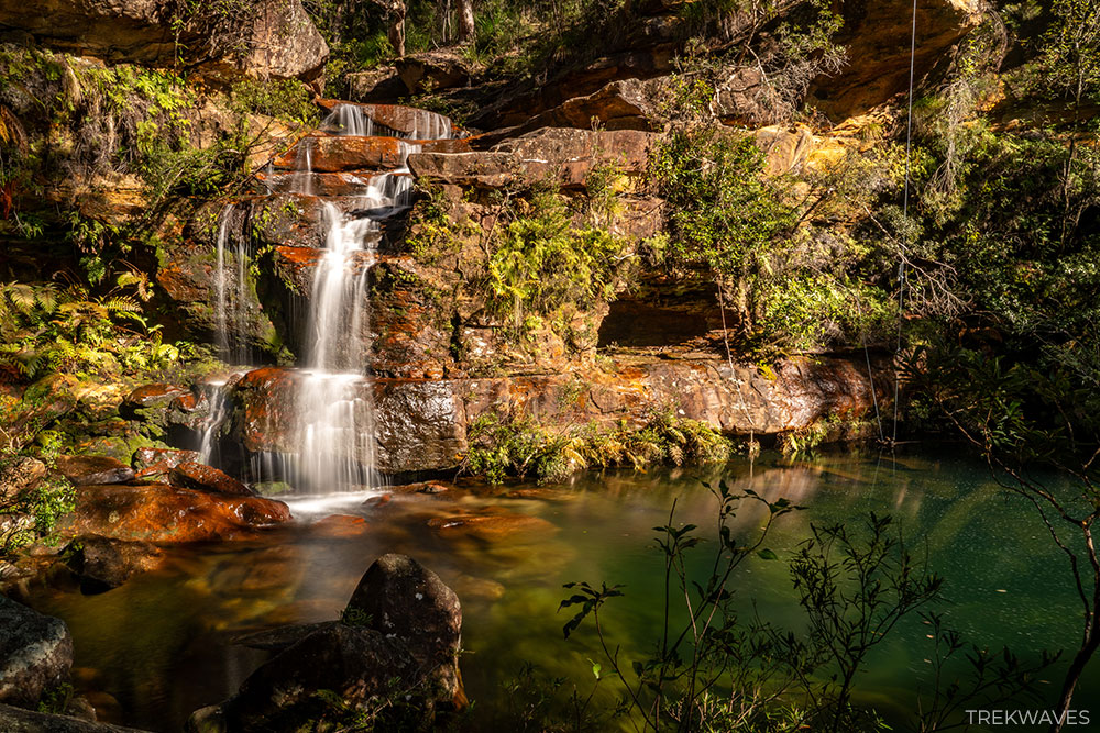 grey hat falls blue mountains glenbrook