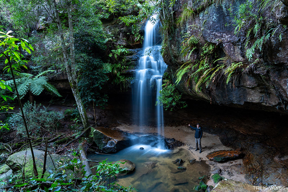 horseshoe falls hazelbrook blue mountains