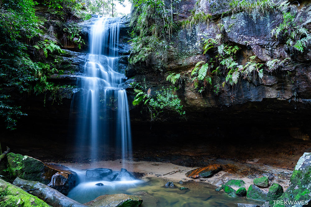 horseshoe falls hazelbrook blue mountains