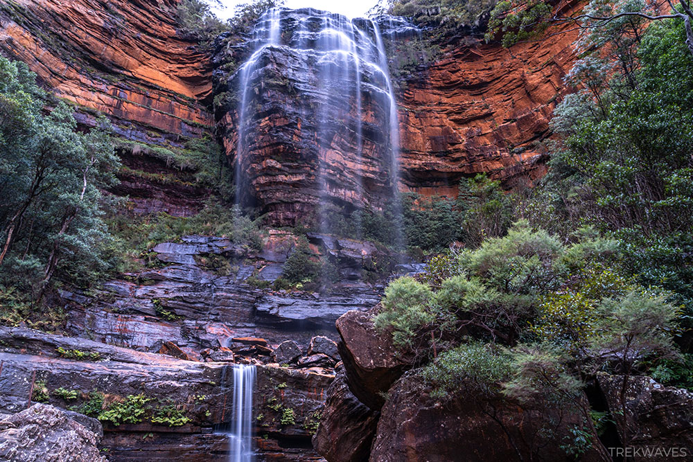 upper wentworth falls blue mountains national park