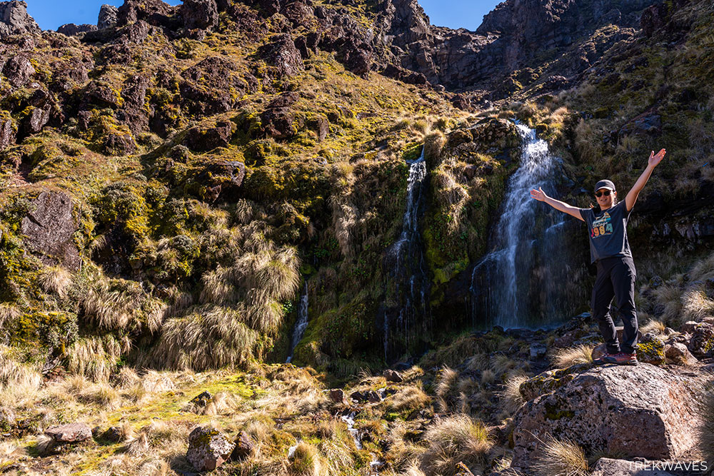 soda springs waterfall tongariro