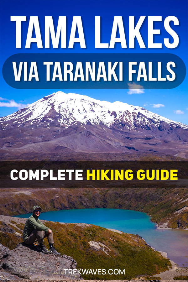 tama lakes via taranaki falls hiking guide tongariro national park
