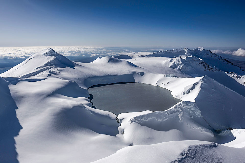 Te Wai a moe Ruapehu Crater Lake