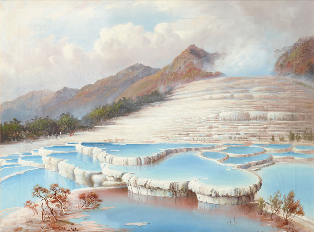 White Terraces Charles Blomfield