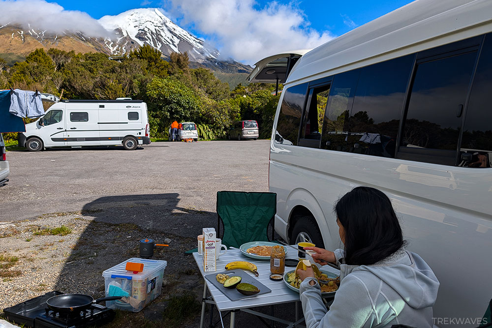 dawson falls campground mt taranaki egmont national park