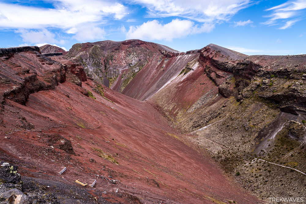 mount tarawera crater rotorua new zealand