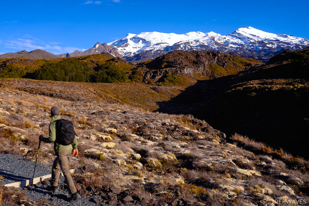 mt ruapehu upper silica track tongariro nz