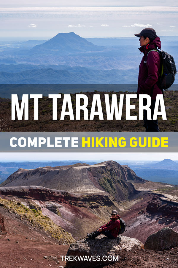 mt tarawera volcano crater hike guide rotorua new zealand