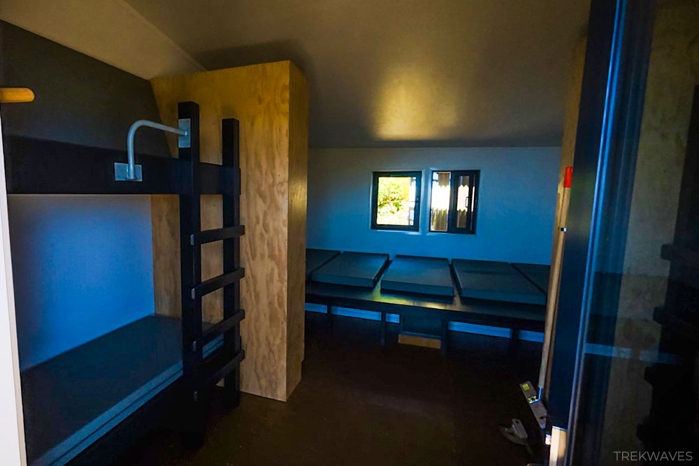 pouakai hut egmont national park taranaki