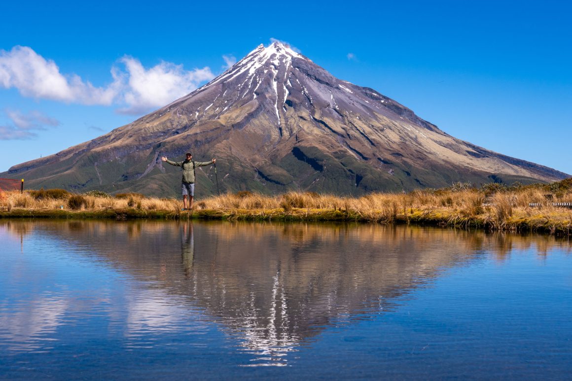 pouakai tarns via mangorei track taranaki egmont national park nz