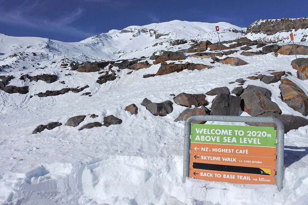 skyline walk mt ruapehu tongariro new zealand