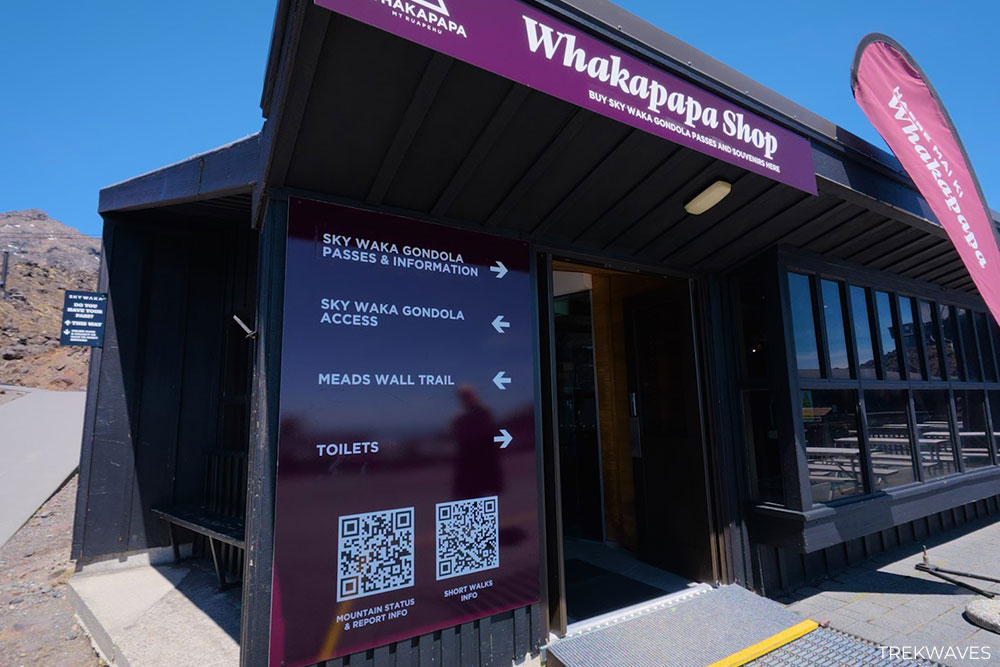 whakapapa ski area shop tongariro national park